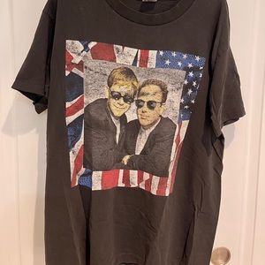 COPY:Vintage Billy Joel and Elton John Concert Tee